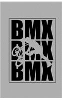 BMX Journal Notebook - Lined Paper: 5.5 x 8.5 - 200 Pages - School Student Teacher Office