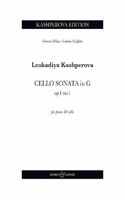 Cello Sonata No. 1 in G Op. 1, Nr. 1: (Kashperova Edition)
