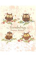 Vocabulary Academic Notebook: (Vocabulary and Spelling Record Book)