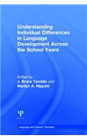 Understanding Individual Differences in Language Development Across the School Years
