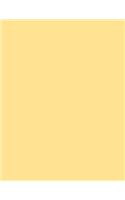 Light Yellow Giant Sketchbook: Large Sketchbook - 600 Pages (300 Sheets)