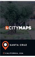 City Maps Santa Cruz California, USA