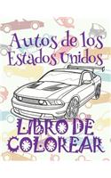 ✌ Autos de los Estados Unidos ✎ Libro de Colorear Carros Colorear Niños 10 Años ✍ Libro de Colorear Niños