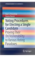 Voting Procedures for Electing a Single Candidate