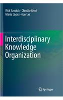 Interdisciplinary Knowledge Organization