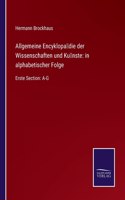 Allgemeine Encyklopädie der Wissenschaften und Künste