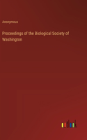 Proceedings of the Biological Society of Washington