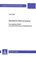 Betriebliche Altersversorgung