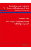 Der bereicherungsrechtliche Nutzungsanspruch