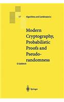 Modern Cryptography, Probabilistic Proofs and Pseudorandomness