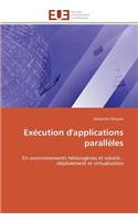 Exécution d'applications parallèles