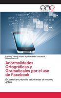 Anormalidades Ortográficas y Gramaticales por el uso de Facebook