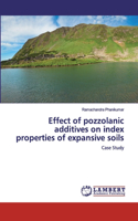 Effect of pozzolanic additives on index properties of expansive soils