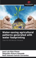 Water-saving agricultural patterns generated with water footprinting