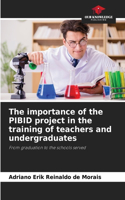 importance of the PIBID project in the training of teachers and undergraduates