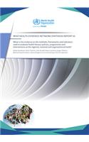 What Is the Evidence on the Methods, Frameworks and Indicators Used to Evaluate Health Literacy Policies, Programmes and Interventions at the Regional, National and Organizational Levels?