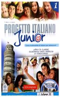 Progetto italiano junior: Libro + Quaderno + CD audio + DVD 1 (livello A1)