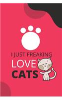 I just freaking love cats