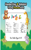 Handwriting & Alphabet Tracing Practice Book For Kids