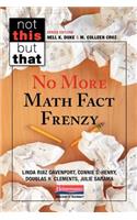No More Math Fact Frenzy