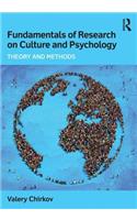 Fundamentals of Research on Culture and Psychology