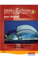 Metro Pour l'Ecosse Rouge Student Book