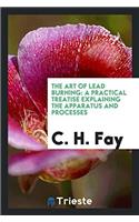 The Art of Lead Burning: A Practical Treatise Explaining the Apparatus and Processes