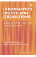 Information Rights and Obligations