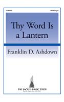 Thy Word Is a Lantern