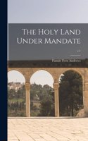 Holy Land Under Mandate; v.1