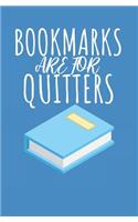 Bookmarks are for quitters