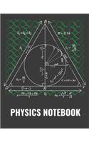 Physics Notebook: Physics notebook. Physics journal to write in. Fluid mechanics. 8.5 x 11 size 120 Lined Pages Physics notebook gifts for men women students.
