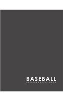Baseball Scorekeeper Book