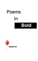Poems In Bold