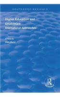 Higher Education and Disabilities