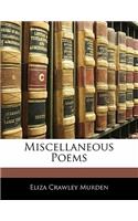 Miscellaneous Poems