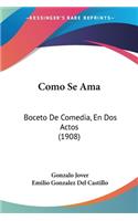 Como Se AMA