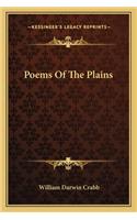 Poems Of The Plains