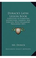 Durack's Latin Lesson Book