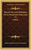 Theorie Des Lois Politiques De La Monarchie Franccaise V1 (1844)