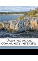 Unifying Rural Community Interests