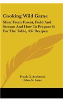 Cooking Wild Game