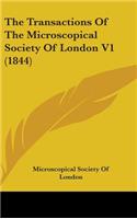 The Transactions Of The Microscopical Society Of London V1 (1844)