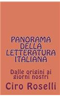 Panorama della letteratura italiana