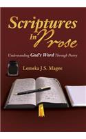 Scriptures in Prose: Understanding God's Word Through Poetry