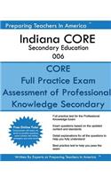 Indiana CORE Secondary Education 006