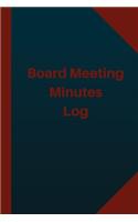 Board Meeting Minutes Log (Logbook, Journal - 124 pages 6x9 inches): Board Meeting Minutes Logbook (Blue Cover, Medium)