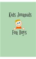 Kids Journals For Boys: Blank Journal Notebook To Write In