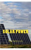 Solar Power: Notebook 150 Lined Pages