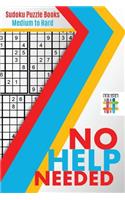 No Help Needed Sudoku Puzzle Books Medium to Hard